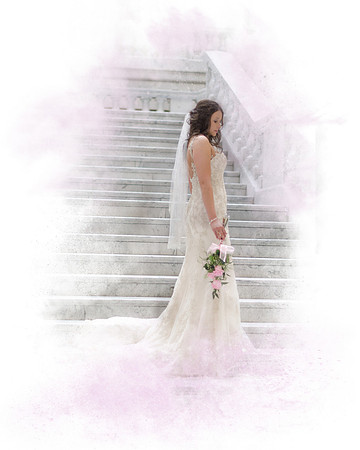 Bridal Dream Splash Portrait